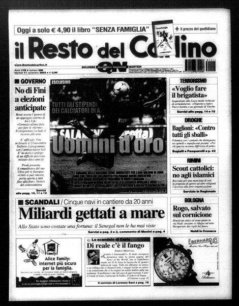 Il Resto del Carlino : giornale dell'Emilia